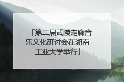 第二届武陵走廊音乐文化研讨会在湖南工业大学举行