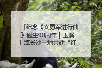 纪念《义勇军进行曲》诞生90周年｜玉溪上海长沙三地共建“红色思政教育共同体”