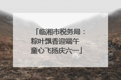 临湘市税务局：粽叶飘香迎端午 童心飞扬庆六一