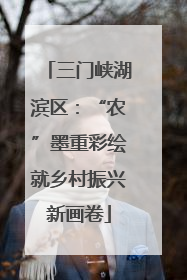 三门峡湖滨区：“农”墨重彩绘就乡村振兴新画卷