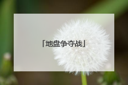 地盘争夺战