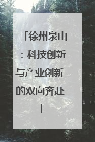 徐州泉山：科技创新与产业创新的双向奔赴
