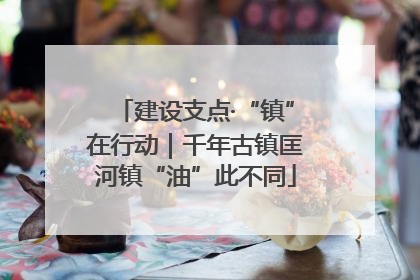 建设支点·“镇”在行动｜千年古镇匡河镇“油”此不同