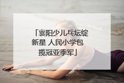 襄阳少儿乓坛绽新星 人民小学包揽冠亚季军
