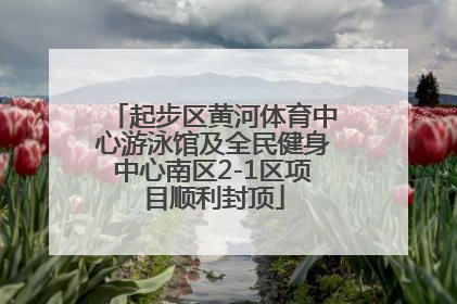 起步区黄河体育中心游泳馆及全民健身中心南区2-1区项目顺利封顶