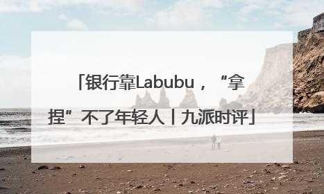 银行靠Labubu，“拿捏”不了年轻人丨九派时评
