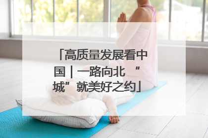 高质量发展看中国｜一路向北 “城”就美好之约